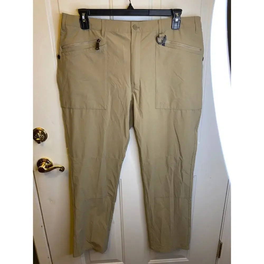 Rohan‎ Mens Pants Size 40 Tan Zipper Pockets Hiking